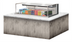 Thumbnail image #2 for Turbo Air 48-Inch Low-Profile Drop-In Horizontal Open Refrigerated Display Case, Deck Only