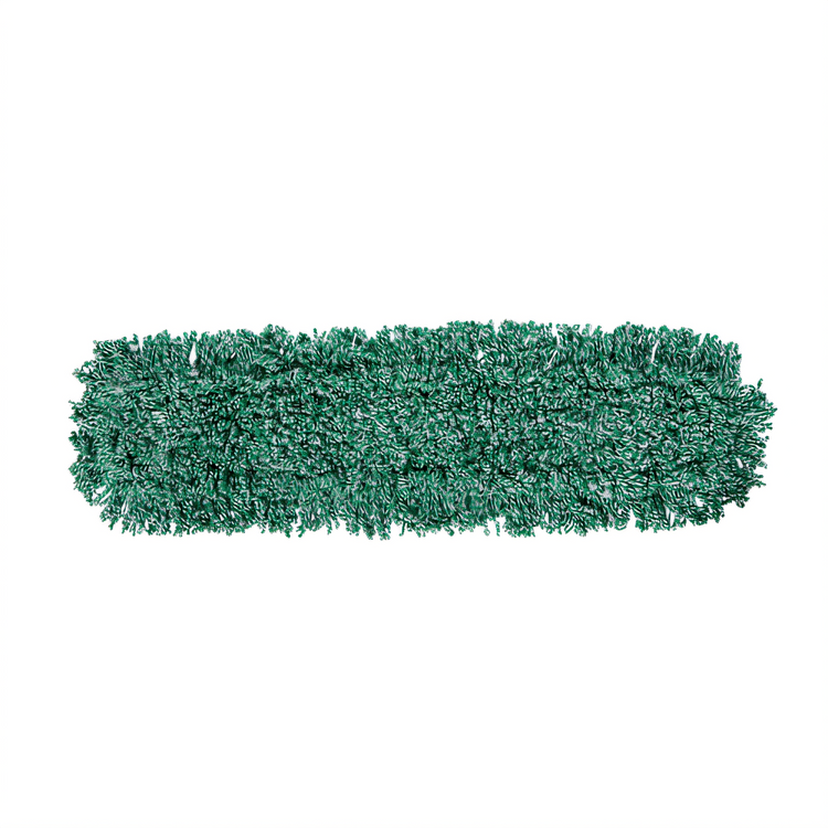 Product image #2 for Rubbermaid Commercial Microfiber Looped-End Dust Mop Head, 36 x 5 Inches, Green