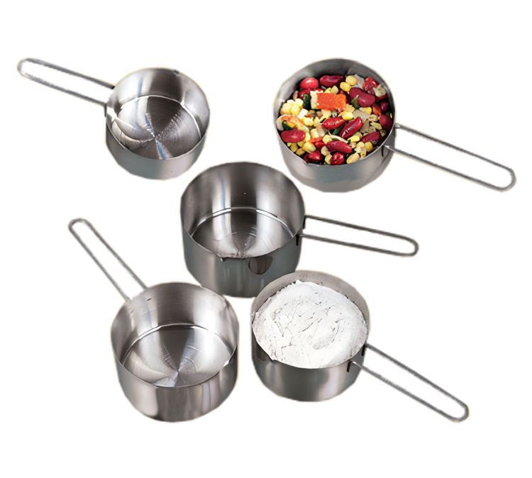 Product image #1 for American Metalcraft 1/3 Cup Short-Handled Stainless Steel Measuring Cup