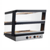 Thumbnail image #2 for Omcan USA Heated Pass-Through Countertop Hot Food Display Station, 2.3 Cu. Ft., 120V