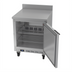 Thumbnail image #2 for Beverage-Air Single-Section 27-Inch Stainless Steel Worktop Freezer with Solid Door, 5.87 Cu. Ft., Rear-Mounted Self-Contained Refrigeration