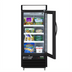 Thumbnail image #2 for Maxx Cold V-Series 25-Inch Glass Door Merchandiser Freezer, 12 Cu. Ft., Black