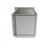 Thumbnail image #2 for BK Resources Call Series 24 x 21 Inch Flat Top Underbar Cabinet with Pedestal Base, Stainless Steel