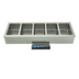 Thumbnail image #2 for BK Resources E-HP-5 5-Compartment Drop-In Electric Hot Food Well
