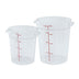 Thumbnail image #2 for Winco PTRC-2 Commercial Food Storage Containers Case of 24