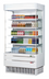 Thumbnail image #2 for Turbo Air Full-Height Vertical Air Curtain Open Display Merchandiser, 16.1 Cu. Ft., Self-Contained Refrigeration, 115V