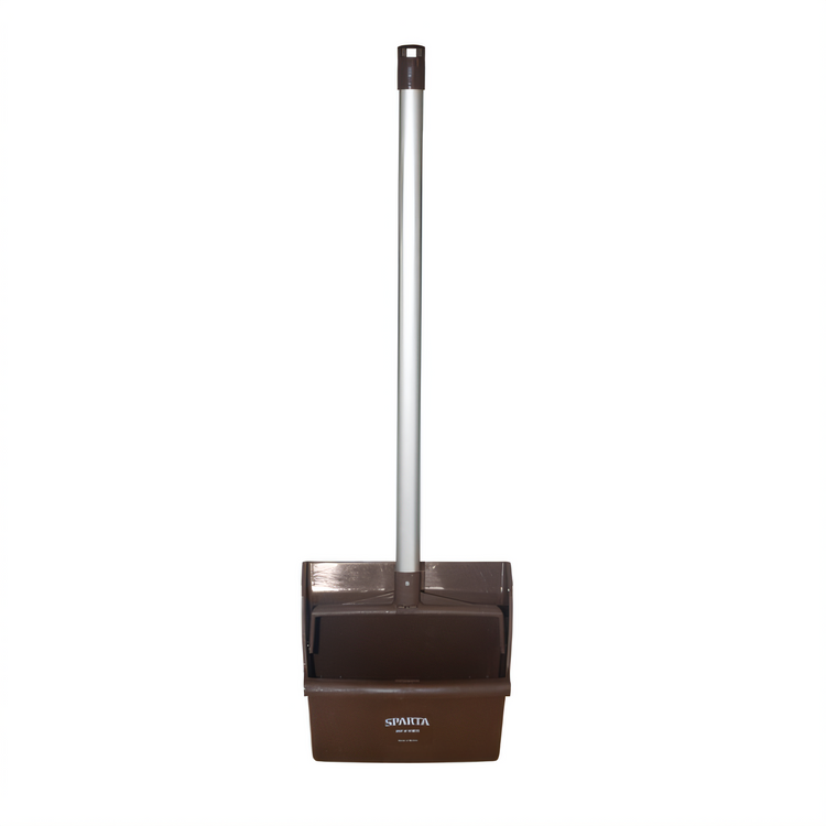 Product image #2 for Sparta Color-Coded Upright Dust Pan with Aluminum Handle, Brown