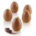 Thumbnail image #2 for Silikomart Curve Flex Series Egg-Shaped Silicone Baking Mold, 12 Cavities