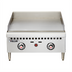 Thumbnail image #2 for Vulcan 48-Inch Low Profile Countertop Gas Griddle with 1-Inch Polished Steel Plate