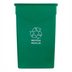 Thumbnail image #2 for Trimline 23 Gallon Rectangular Open Top Recycling/Waste Container