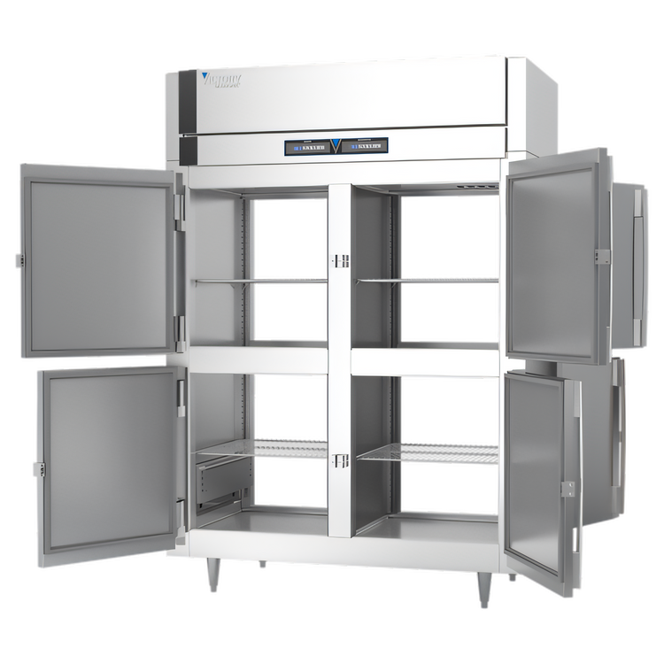 Product image #2 for Victory UltraSpec HRS-2D-S1-EW-PT-HD-HC Extra Wide Pass-Thru Dual Temp Warmer/Refrigerator