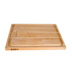 Thumbnail image #2 for John Boos Boos Block AUJUS Professional Reversible Edge-Grain Maple Cutting Board with Sloped Groove and Hand Grips, 24 x 18 x 1-1/2 Inch