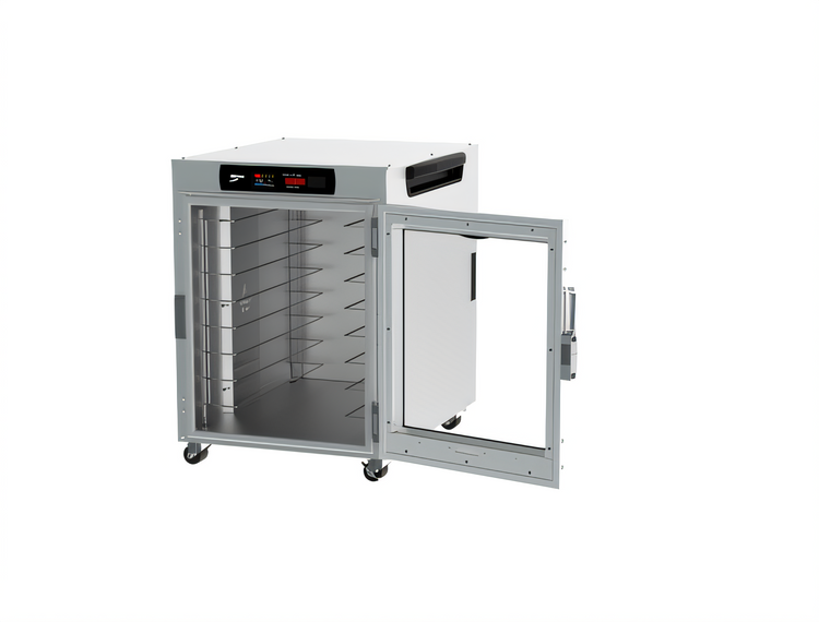 Product image #2 for Metro HotBlox™ Wide 8-Pan Undercounter Insulated Holding Cabinet with Digital Touchscreen and Clear Door
