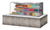 Thumbnail image #2 for Turbo Air TOM-72L-UF-S-3SI-N Low-Profile Drop-In Horizontal Open Refrigerated Display Case, 72-Inch, 23.4 Cu. Ft.