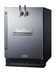 Thumbnail image #2 for Summit Commercial 24-Inch Front Tap Built-In Dual-Tap Beer Kegerator with Stainless Steel Door and Black Cabinet