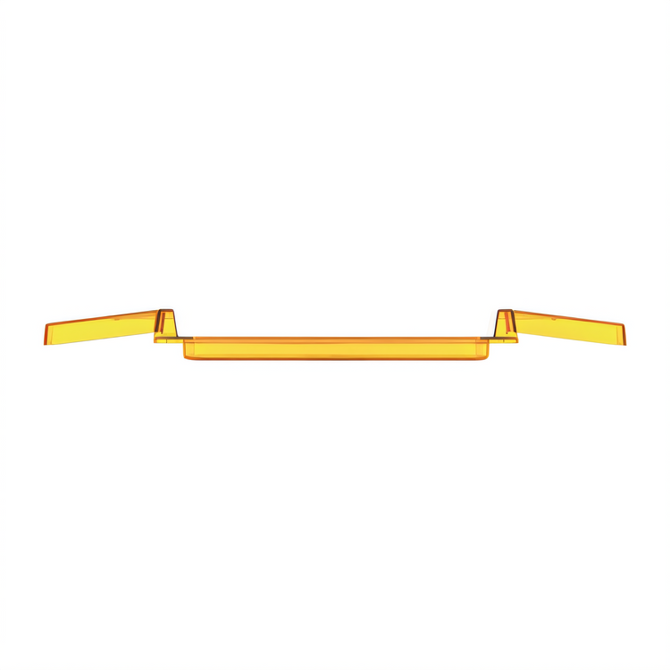 Product image #2 for StorPlus™ High Heat 1/3 Size Double-Handled Amber Polyethersulfone Hot Food Pan, 7/8-Inch Deep