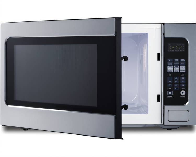Product image #2 for Summit Appliance Countertop Microwave Oven, 2.2 Cu. Ft., 1200W, Stainless Steel Front