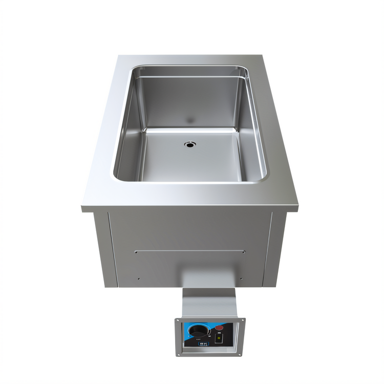 Product image #2 for BK Resources 1-Compartment Drop-In Electric Hot Food Well, 240V