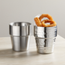 Thumbnail image #1 for American Metalcraft 10 oz Stackable Satin French Fry Cup