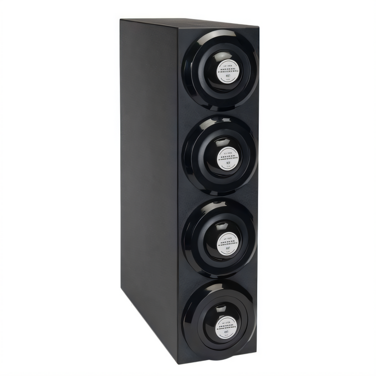 Product image #2 for Dispense-Rite Four-Section Cup Dispensing Cabinet with Interchangeable Silicone Baffles