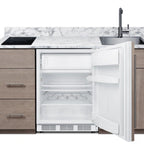 Thumbnail image #2 for Summit Commercial Summit Appliance CALDERADB33I Turnkey Caldera Kitchen, ADA-compliant kitchenette with refrigeration, cooking, sink, and storage