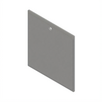 Thumbnail image #2 for John Boos PB-SCP18 Poly Sink Cover, 18" W x 19" D x 3/4" Thick