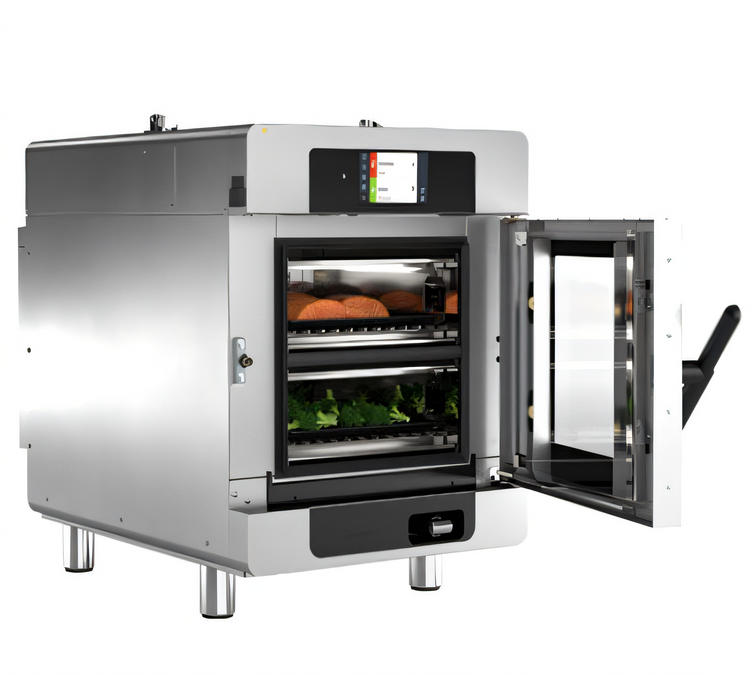 Product image #2 for Alto-Shaam Converge CMC-H2H 2-Chamber Electric Multi-Cook Combi Oven, Floor Model