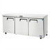 Thumbnail image #2 for Atosa Three-Section Undercounter Reach-In Refrigerator with Solid Doors