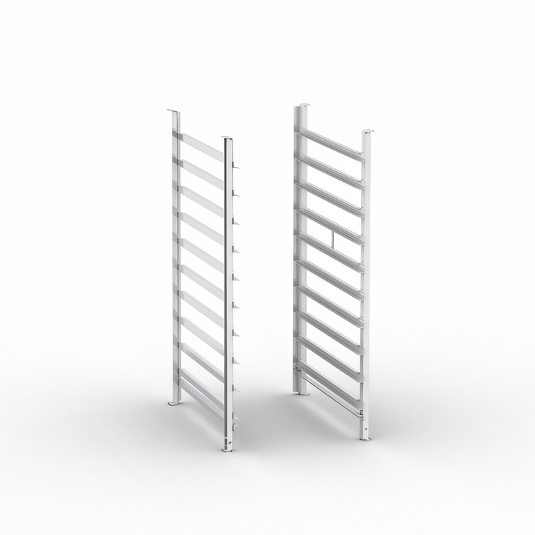 Product image #2 for RATIONAL iCombi Pro/Classic 10-Half Size Hinging Rack for 12 x 20 Pans, 10-Pan Capacity