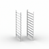 Thumbnail image #2 for RATIONAL iCombi Pro/Classic 10-Half Size Hinging Rack for 12 x 20 Pans, 10-Pan Capacity