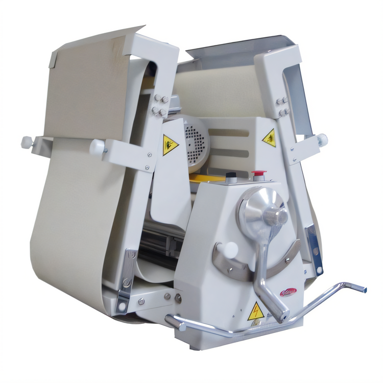 Product image #2 for BakeryXpress DXP-CRS02 Countertop Reversible Dough Sheeter with 20.5-Inch x 67-Inch Conveyor