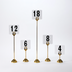 Thumbnail image #2 for Gold 18-Inch Harp Weighted Metal Number Stand