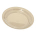 Thumbnail image #2 for Kingline 9-Inch Tan Round Melamine Dinner Plate with Narrow Rim