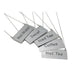 Thumbnail image #2 for Winco Decaf Hanging Beverage Chain Sign with 12-Inch Chain, Stainless Steel
