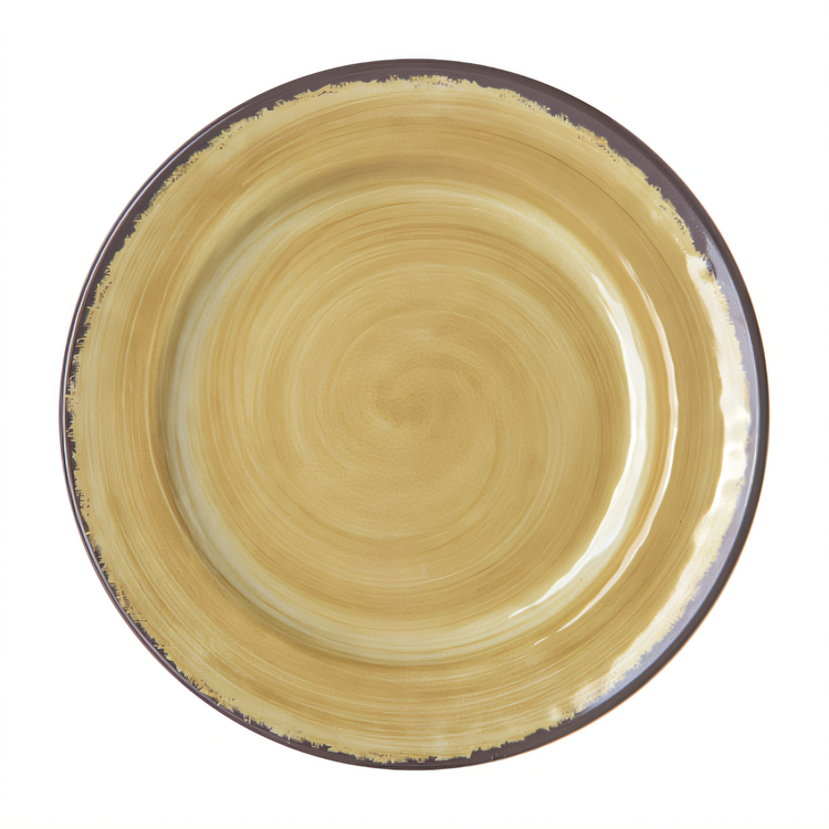 Product image #2 for Carlisle Mingle 7-Inch Round Amber Melamine Bread & Butter Plate