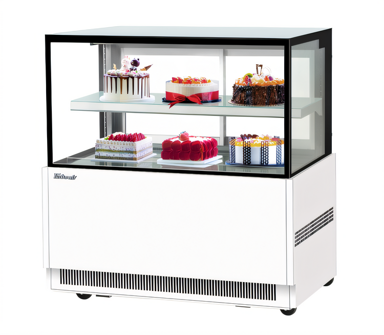 Product image #2 for Turbo Air 47-1/4-Inch Refrigerated Bakery Display Case with Straight Tempered Glass Front