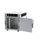 Thumbnail image #2 for Metro HotBlox™ HBCN4-DS-CT Narrow 4-Pan Countertop/Stackable Insulated Holding Cabinet with Touchscreen Controls and Solid Door