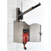 Thumbnail image #2 for Nemco High-Volume Wall-Mount Press-O-Matic Stainless Steel Condiment Dispenser