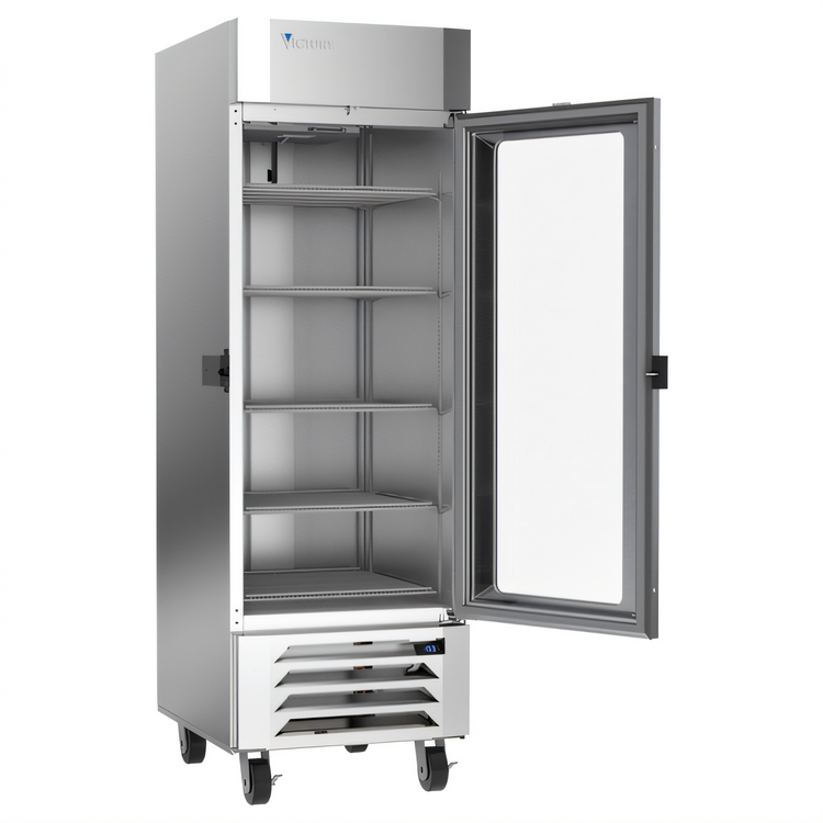 Product image #2 for Victory UltraSpec LSF23HC-1-IQ One-Section Full Height Glass Door Merchandiser Freezer with Electronic Lock