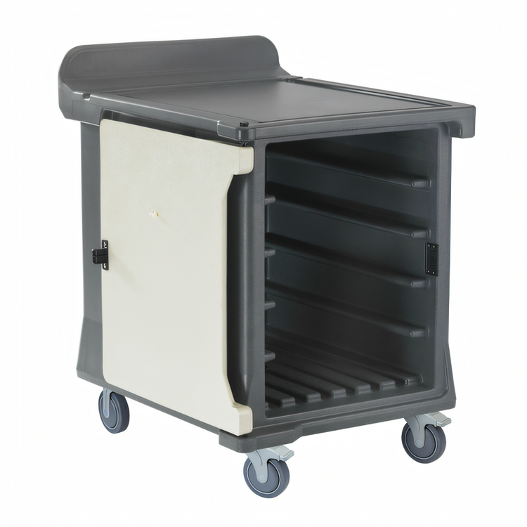 Product image #2 for Cambro Low-Profile Single-Door Meal Delivery Cart, 10-Tray Capacity