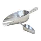 Thumbnail image #1 for Omcan USA 27684 85 oz Solid Round-Bottom Aluminum Scoop Case of 18