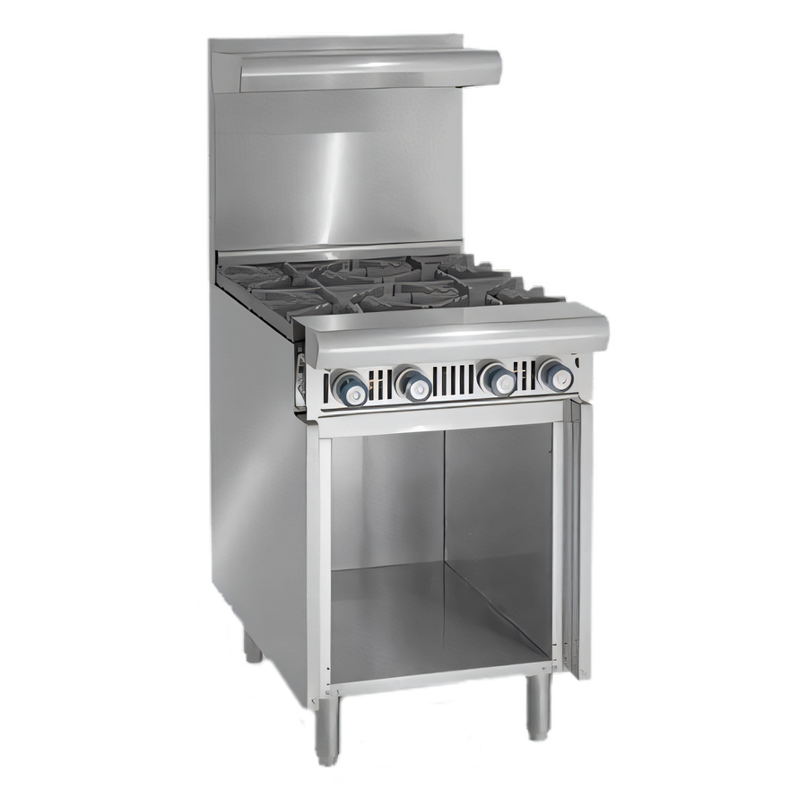 Product image #1 for Imperial Spec Series 18-Inch Gas Hot Top Add-A-Unit Range with Open Cabinet Base