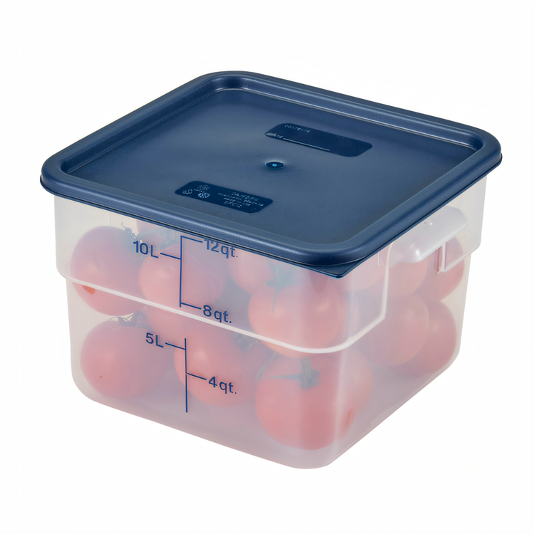 Product image #2 for Cambro 12SFSPP190 CamSquare® Commercial Food Storage Containers Case of 6
