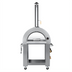 Thumbnail image #2 for KoolMore Residential Outdoor Wood-Fired Pizza Oven, 32 Inch Wide, Stainless Steel