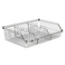 Thumbnail image #2 for Metro Super Erecta 60 x 24-Inch Hopper Style Chrome Plated Basket Shelf