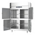Thumbnail image #2 for Victory UltraSpec Extra Wide Dual-Temp Reach-In Warming Cabinet/Refrigerator, 2-Section, 4 Half-Height Doors, Stainless Steel