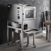 Thumbnail image #2 for BakeMax Automatic Floor Model Dough Divider/Rounder Combo with 44-Liter Hopper