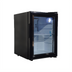 Thumbnail image #2 for Single-Section 21 L Black Countertop Display Refrigerator with Hinged Glass Door