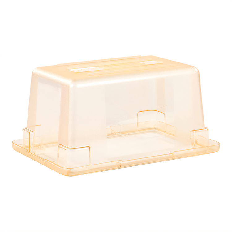 Product image #2 for StorPlus Color-Coded Polycarbonate Food Storage Box, 5 Gallon, 12 x 18 x 9 Inch, Yellow