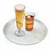Thumbnail image #2 for Cambro Camtray 10 Inch Round Serving Tray, Fiberglass, White